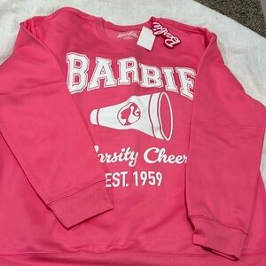 Women’s XL Barbie Sweatshirt NWT